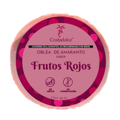 Oblea sabor Frutos Rojos