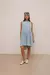 SHORT LIGHT BLUE FLY DRESS - buy online