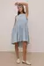 SHORT LIGHT BLUE FLY DRESS