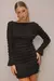 VESTIDO CORTO NEGRO - tienda online