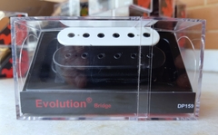 DiMarzio DP159 Evolution Bridge Standard Spaced Preto/Branco