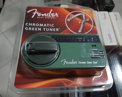 Afinador Fender GT-1000 Chromatic Turner Green na internet