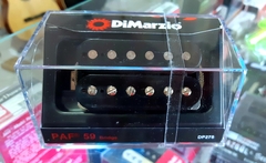 DiMarzio DP275 PAF 59 Bridge Standard Spaced Preto