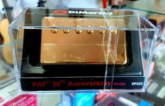 DiMarzio DP223 PAF 36th Anniversary Bridge Std Spaced Gold