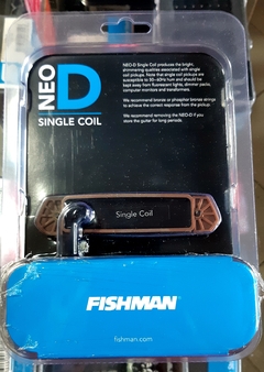 Captador Fishman Neo-D Magnetic Violão Single Coil Woodgrain - loja online