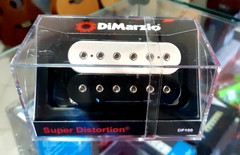 DiMarzio DP100 Super Distortion Std Spaced Preto/Branco