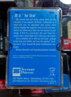 Seymour Duncan SJBJ-1b JB JR Bridge for Strat Preto na internet