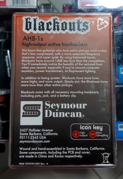 Seymour Duncan AHB-1 Original Blackouts Active Set na internet