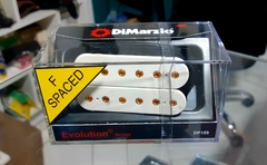 DiMarzio DP159 Evolution Bridge F-Spaced Branco c/Pólos Gold