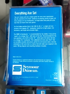 Seymour Duncan Everything Axe Set for Strat (JB JR / Duckbuckers / Little ´59) na internet