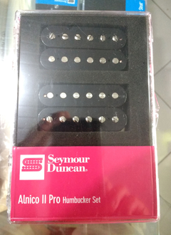 Seymour Duncan Alnico II Pro Set Preto (Slash Fase Clássica)