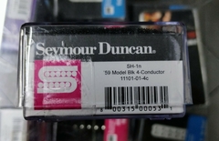 Seymour Duncan SH-1n ´59 Model Neck Std Spaced Black 4 Condutores - comprar online