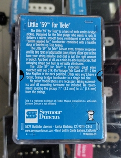 Seymour Duncan ST59-1 Little ´59 Bridge for Telecaster - Tone Master I Venda de Captadores para Guitarra I Captadores para Baixo