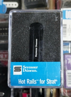 Seymour Duncan SHR-1b Hot Rails Bridge for Strat Preto