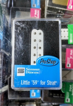 Seymour Duncan SL59-1b Little ´59 Bridge for Strat Branco