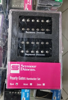 Seymour Duncan Pearly Gates Black Set 4 Condutores