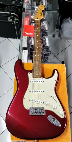 2010 Fender Standard Stratocaster Wine Red Mexico