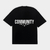 T-SHIRT COMMUNITY BLACK