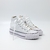 CONVERSE CHUCK TAYLOR ALL STAR WHITE RAYA NEGRA