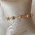 Pulseira Com Esferas Banhada a Ouro 18k - comprar online