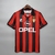 Camisa Milan Retrô 1996/1997 Vermelha e Preta - Lotto