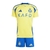 Kit Infantil Al-Nassr I 24/25 - Adidas - Amarelo e azul