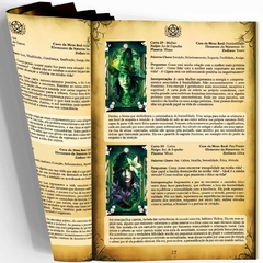 Baralho Tarot das Bruxas Cigano Lenormand com 36 Cartas 100% Plastificadas + Revista Explicativa com 22 páginas na internet