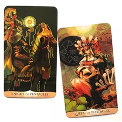 Traditional Manga Tarot Deck Tarô de Manga Tradicional Baralho de Cartas de Oráculo - Margaran Comércio