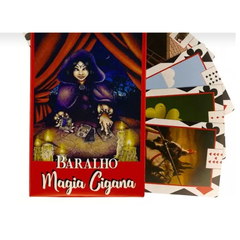 Baralho Magia Cigana 36 Cartas E Manual