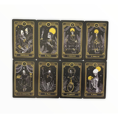 Baralho O Tarot Negro De Marselha Tarô 22 Cartas E Manual - Margaran Comércio