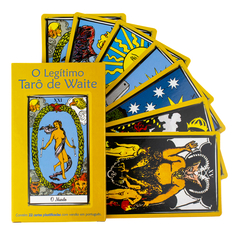 O Legitimo Taro Waite 22 Cartas Plastificadas Com Manual