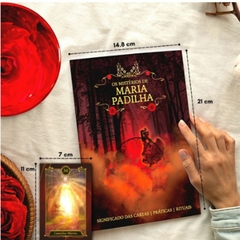 Baralho Tarot Os Mistérios de Maria Padilha Pomba Gira com 36 cartas plastificadas e Revista/Manual Grande Colorido na internet