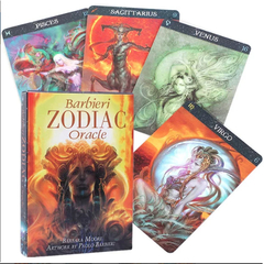 Barbieri zodiac oracle tarots 26 cartas baralho