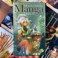 Imagem do Traditional Manga Tarot Deck Tarô de Manga Tradicional Baralho de Cartas de Oráculo