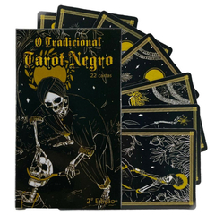 O Tradicional Taro Negro 22 Cartas Plastificado Manual 2 ed