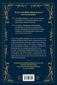 Tarô Waite Edição Especial: livro ilustrado do Tarot para leitura intuitiva: Acompanha Tarô Waite (78 cartas ilustradas - Margaran Comércio