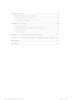 A Ciência da quirologia - Uma contrução para a medicina - Margaran Comércio