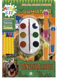 Dinossauros - Ler, colorir e brincar