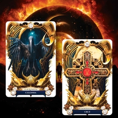 Baralho Tarot Deck Oráculo Os Mistérios de Lucifer Lenormand Lançamento Luxo na internet