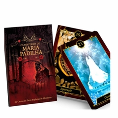 Baralho Tarot Os Mistérios de Maria Padilha Pomba Gira com 36 cartas plastificadas e Revista/Manual Grande Colorido - comprar online