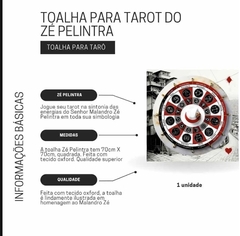 Toalha para Tarot Baralho Zé Pelitntra/Pilintra Cigano Astrológica Signos e Planetas 70x70 na internet