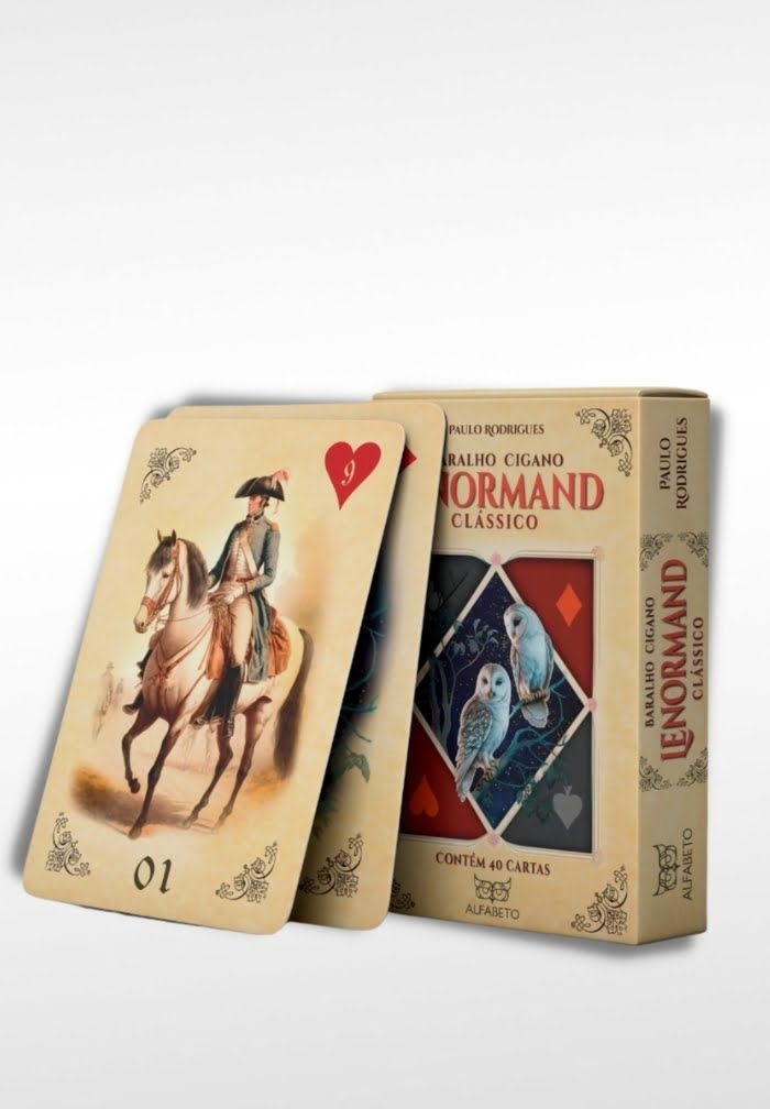 Baralho Cigano Lenormand Clássico - Lua Azul