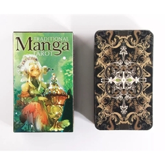 Traditional Manga Tarot Deck Tarô de Manga Tradicional Baralho de Cartas de Oráculo - loja online