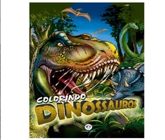 Colorindo dinossauros