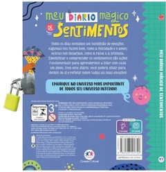 Meu diario magico de sentimentos - comprar online