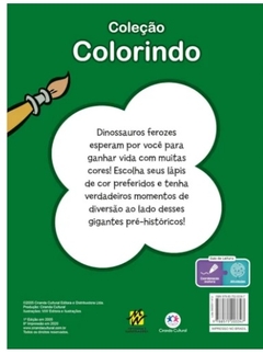 Colorindo dinossauros - comprar online