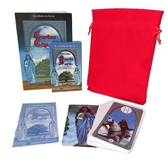 Kit Livro com Baralho Santa Sara 36 Cartas 7 Edicao - Acompanha Bolsa de Veludo