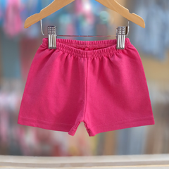 SHORT BÁSICO BEBA FUCSIA