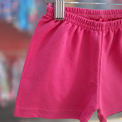 SHORT BÁSICO BEBA FUCSIA - comprar online