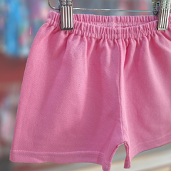 SHORT BÁSICO BEBA ROSA - comprar online